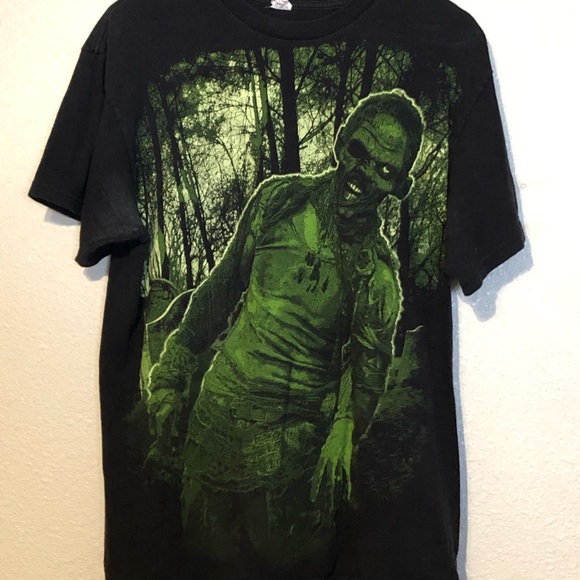 Glow in the Dark Zombie Shirt [See Description] - Picture 2 of 5